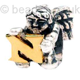 MS337T-14kt-gold-and-silver-cherub-letter-N